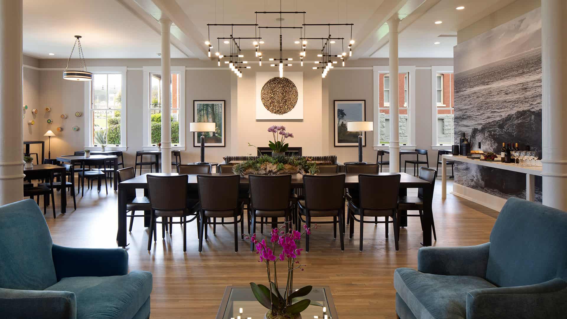 Lodge at the Presidio Dining And Living Room Area