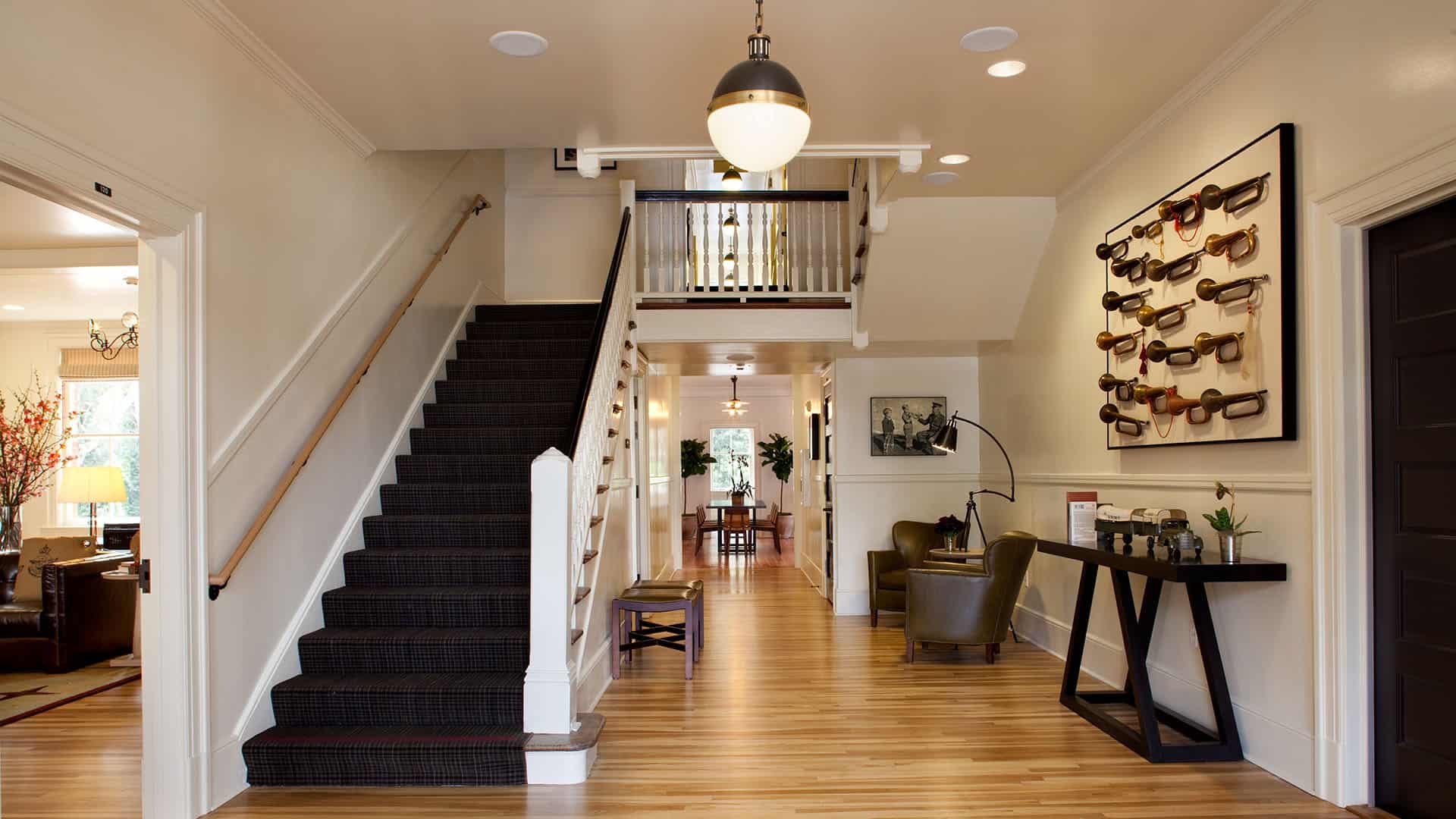 Inn at the Presidio Main Building Front Entrance