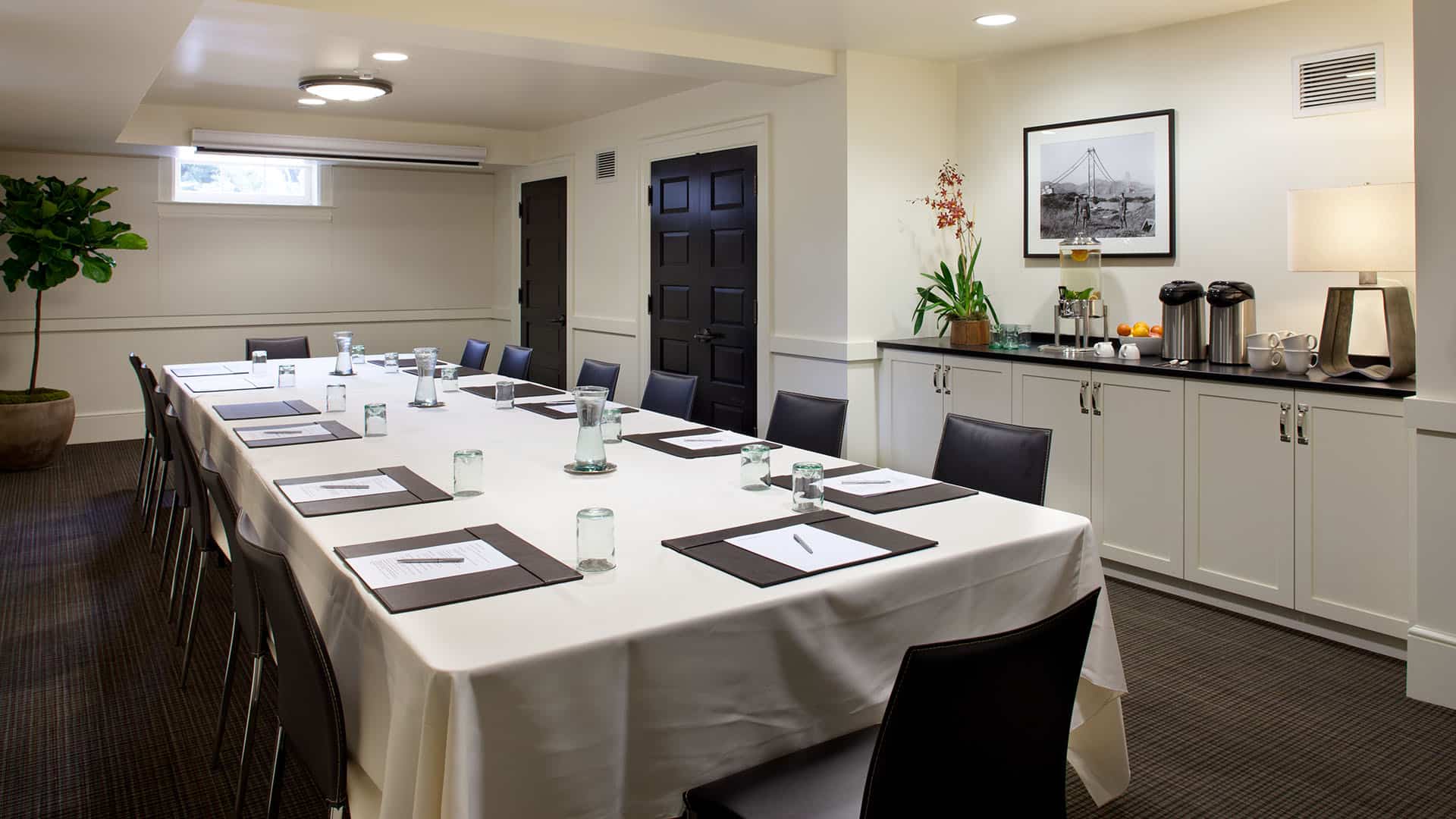 Meetings at Inn at the Presidio