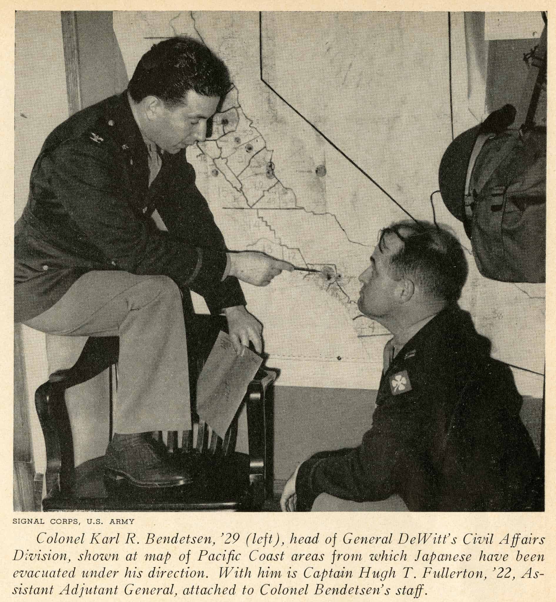 Discussing the Japanese American Exclusion Boundaries - WWII