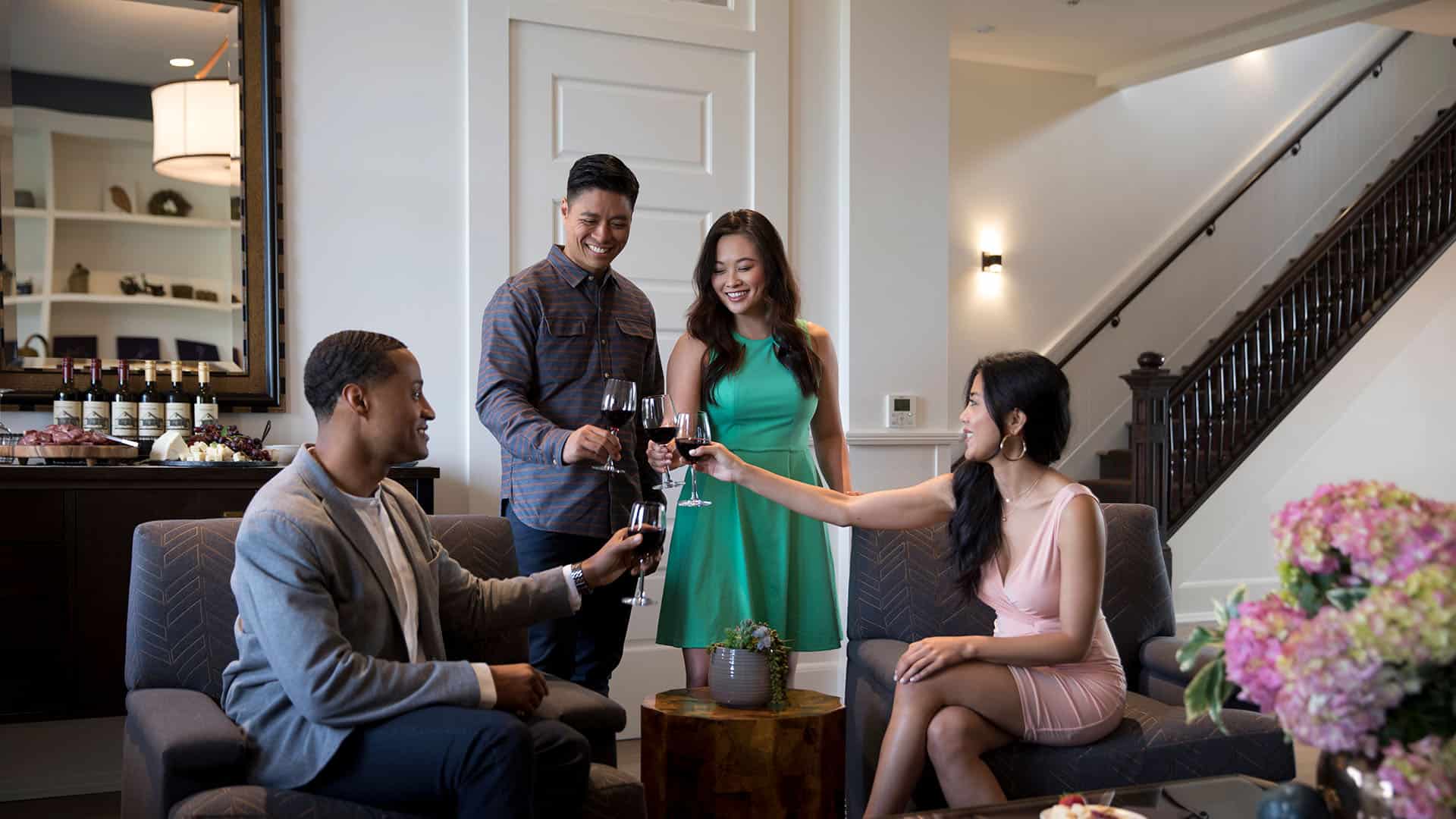 Complimentary Evening Wine and Cheese At the Lodge at the Presidio