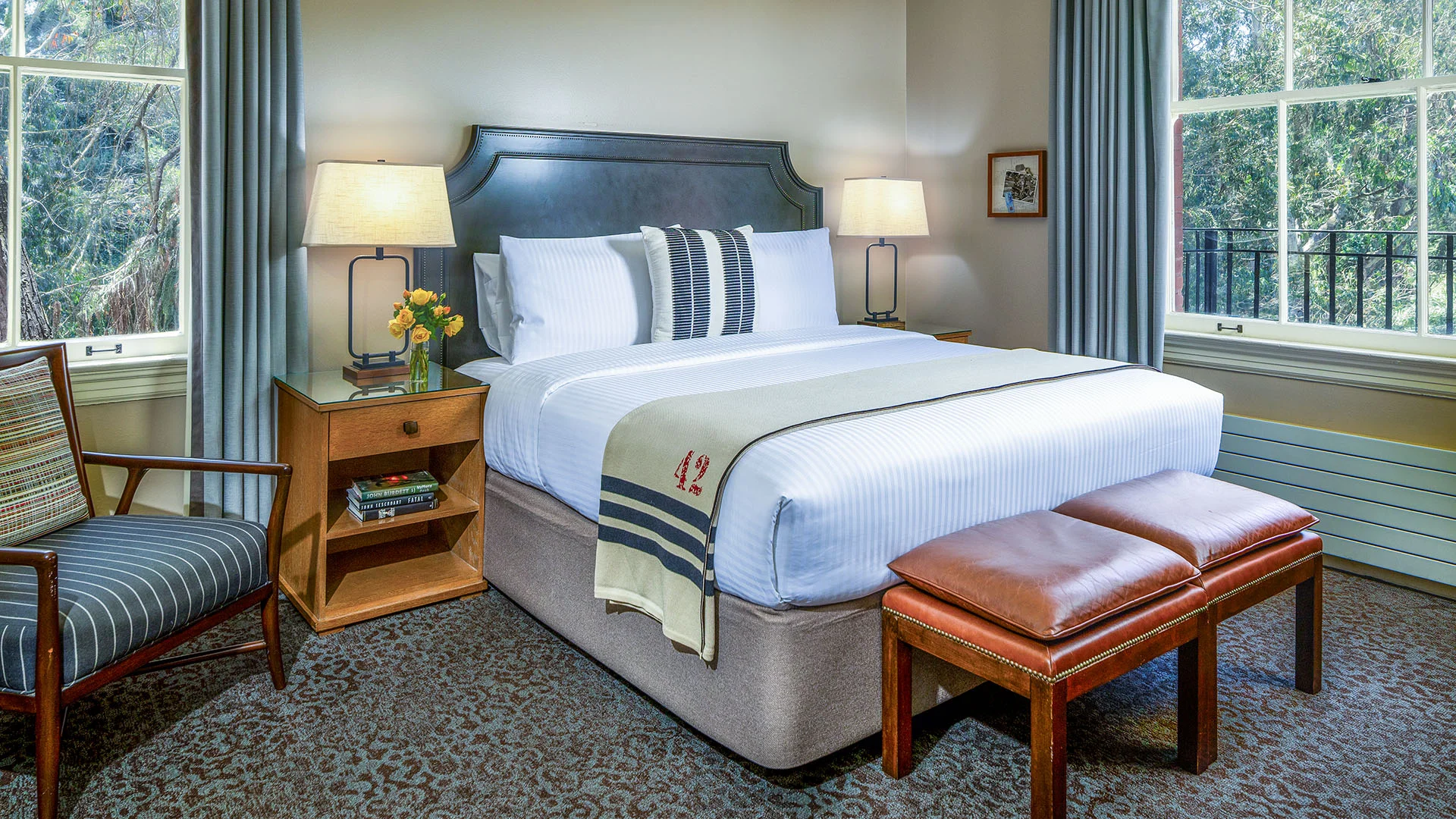 Classic King Suite Bedroom With King Bed
